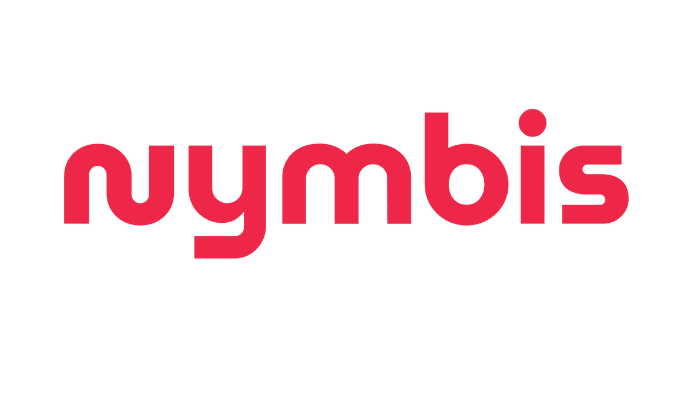 Nymbis text logo